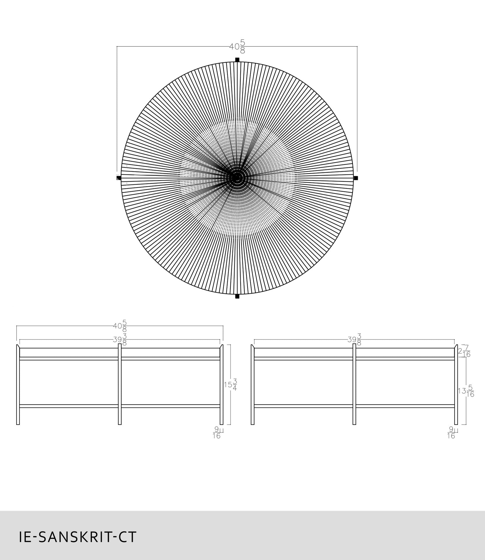 Sanskrit Coffee Table by Urbia
