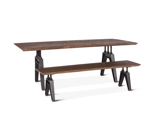 Carnegie Dining Table 84" Bandsaw Teak