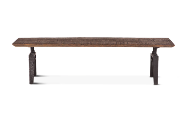 Carnegie Dining Bench 68" Bandsaw Teak