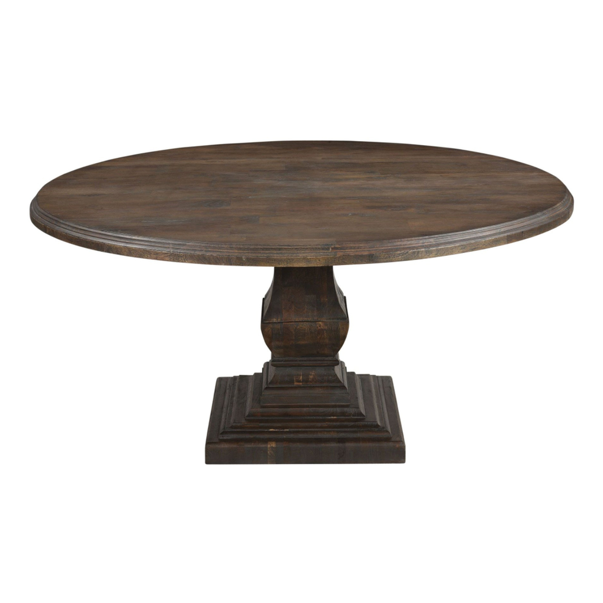 Charlotte 60" Round Dining Table - Weathered Mango