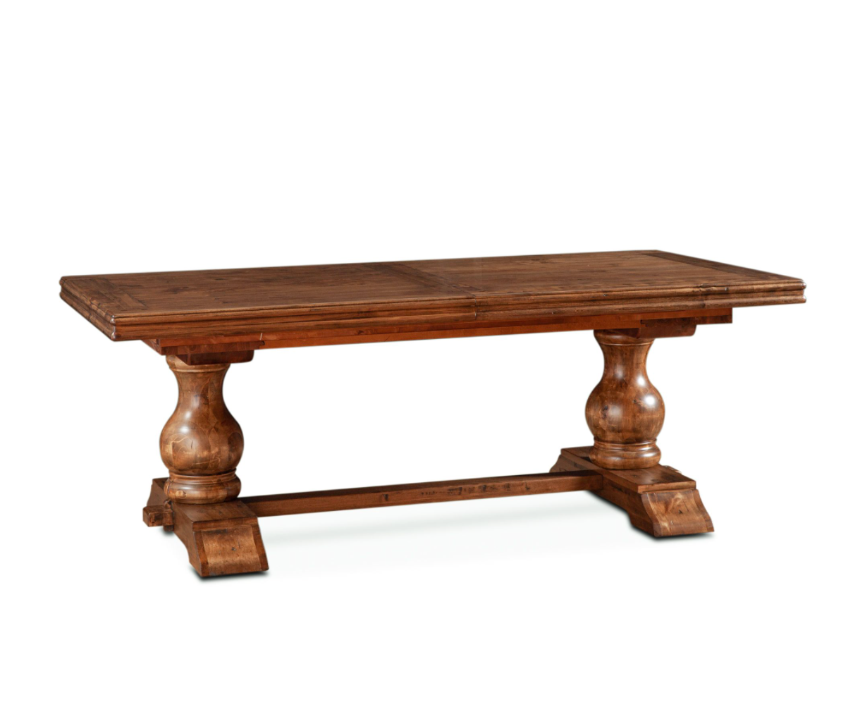 Lily Mid-Century Solid Wood Extension Table 84"- 128"