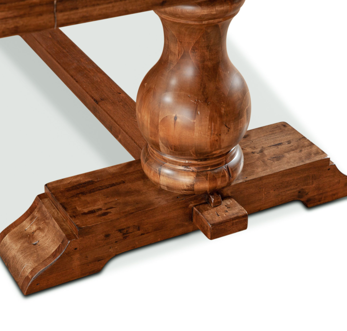 Lily Mid-Century Solid Wood Extension Table 84"- 128"Lily Mid-Century Solid Wood Extension Table 84"- 128"