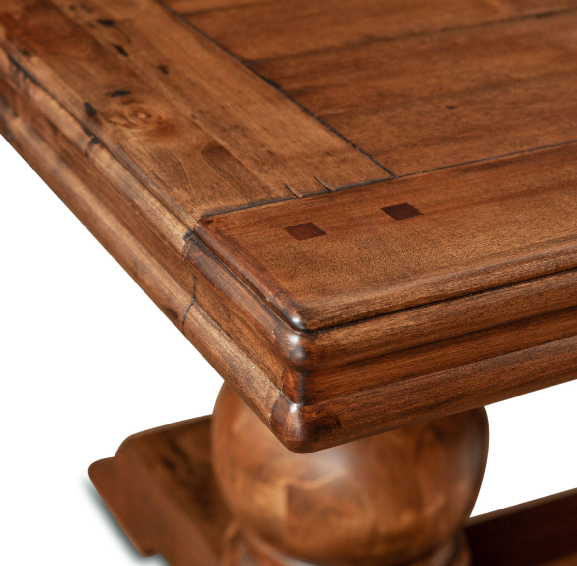 Lily Mid-Century Solid Wood Extension Table 84"- 128"