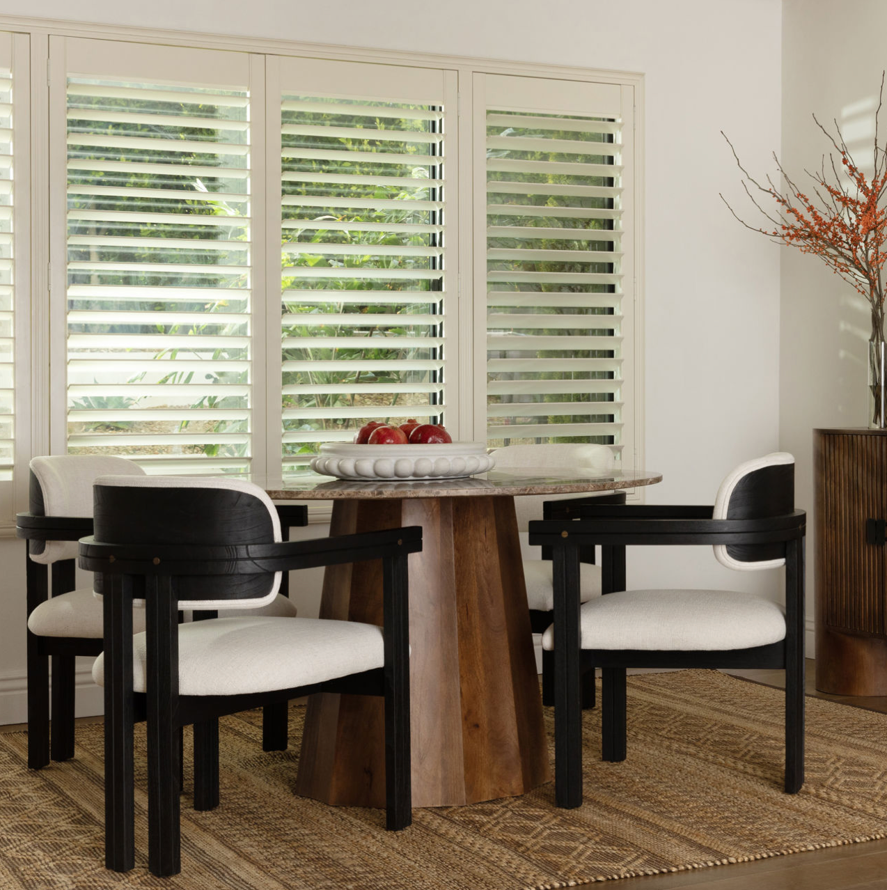 Atwell 47" Marble Top Dining Table