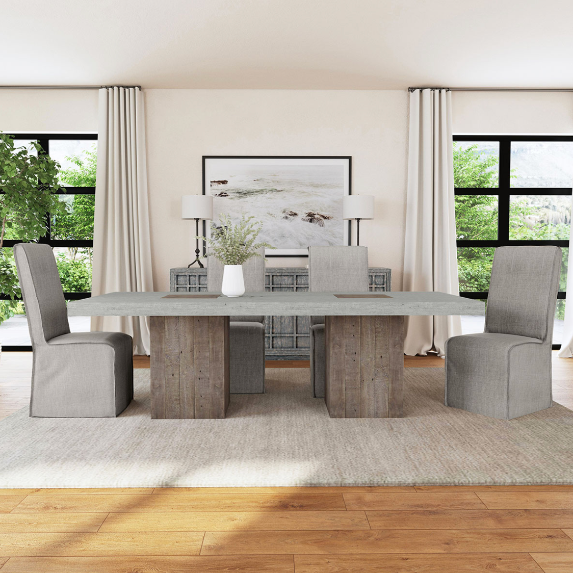 Jordan Seal Upholstered Dining Chair