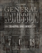 General Admission I vintage