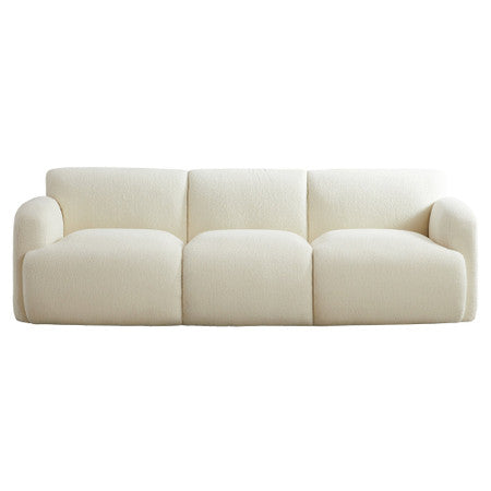 Simone Sofa (Cream Boucle) - 89.8"