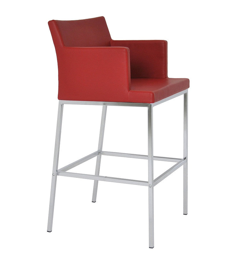 Soho Chrome Counter Stool