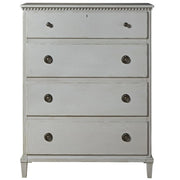 Sojourn French Country 4 Drawers Chest - Gray
