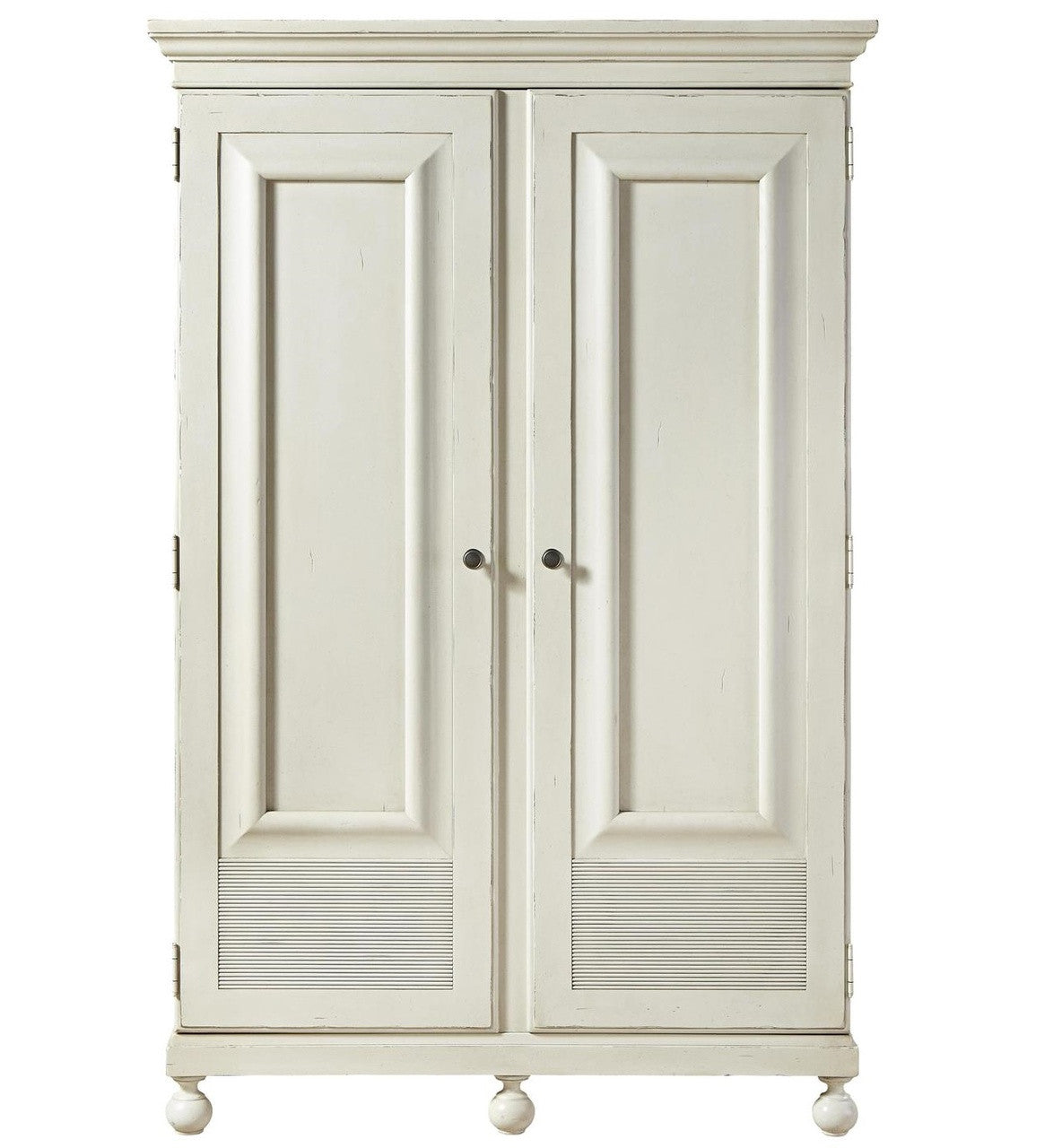 Sojourn French Country White 2 Door Armoire Wardrobe