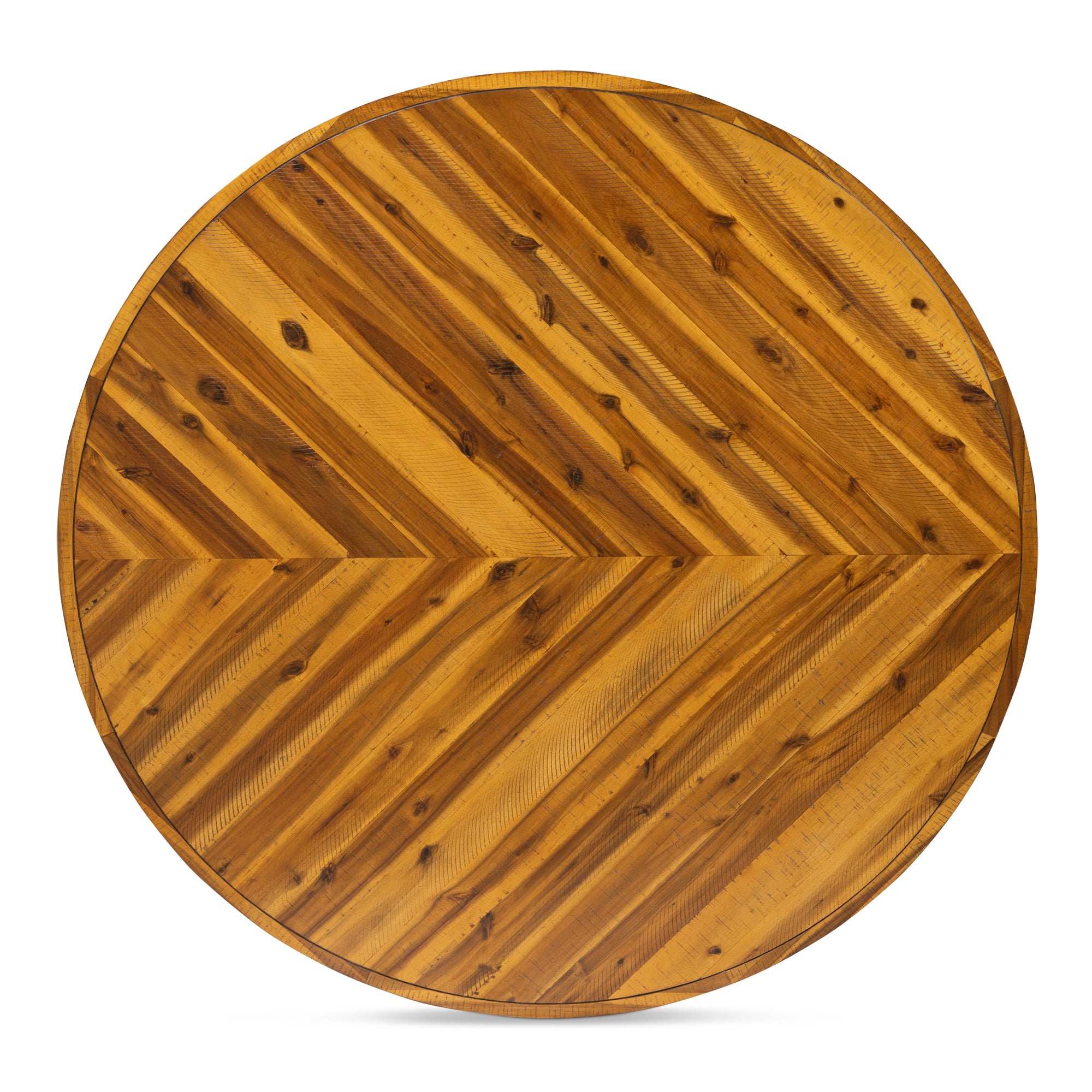 Parq Round Dining Table Amber by Moe's Home Collection - view 4