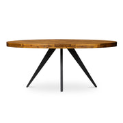 Parq Oval Dining Table Amber by Moe's Home Collection
