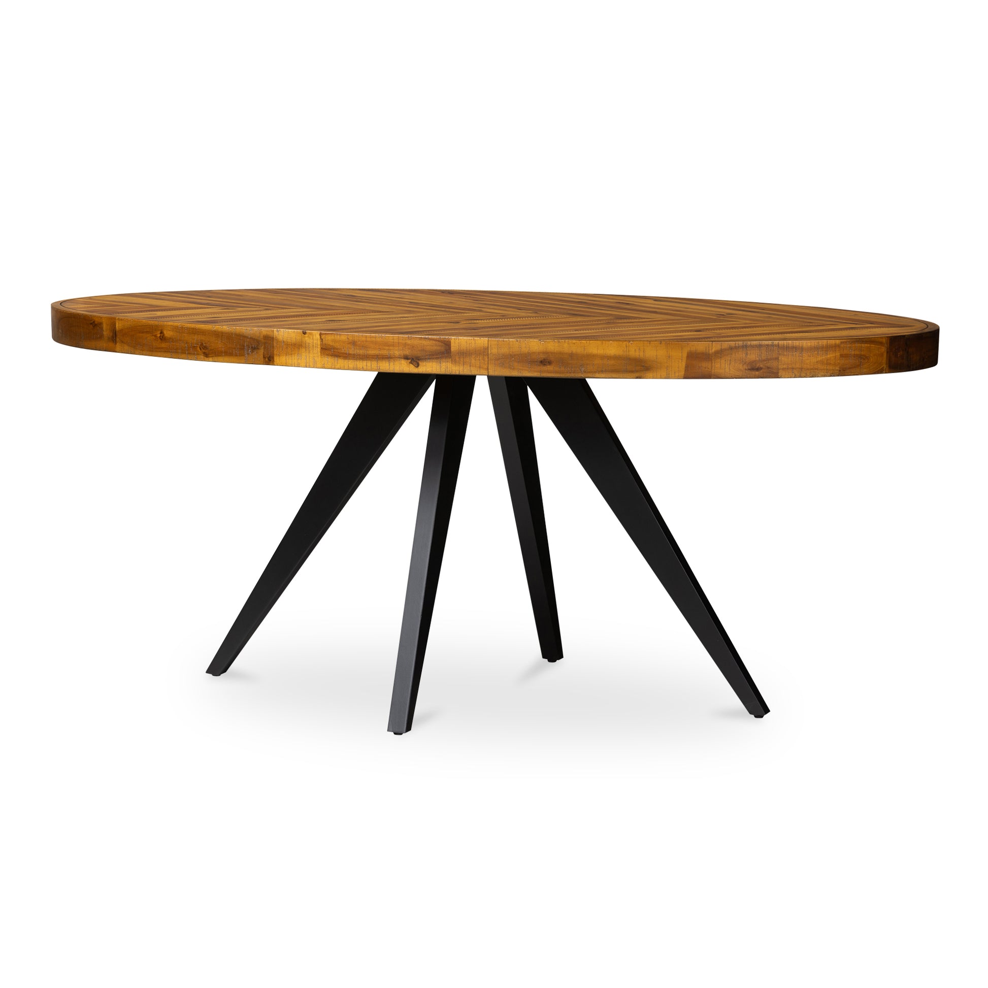 Parq Oval Dining Table Amber by Moe's Home Collection - view 2