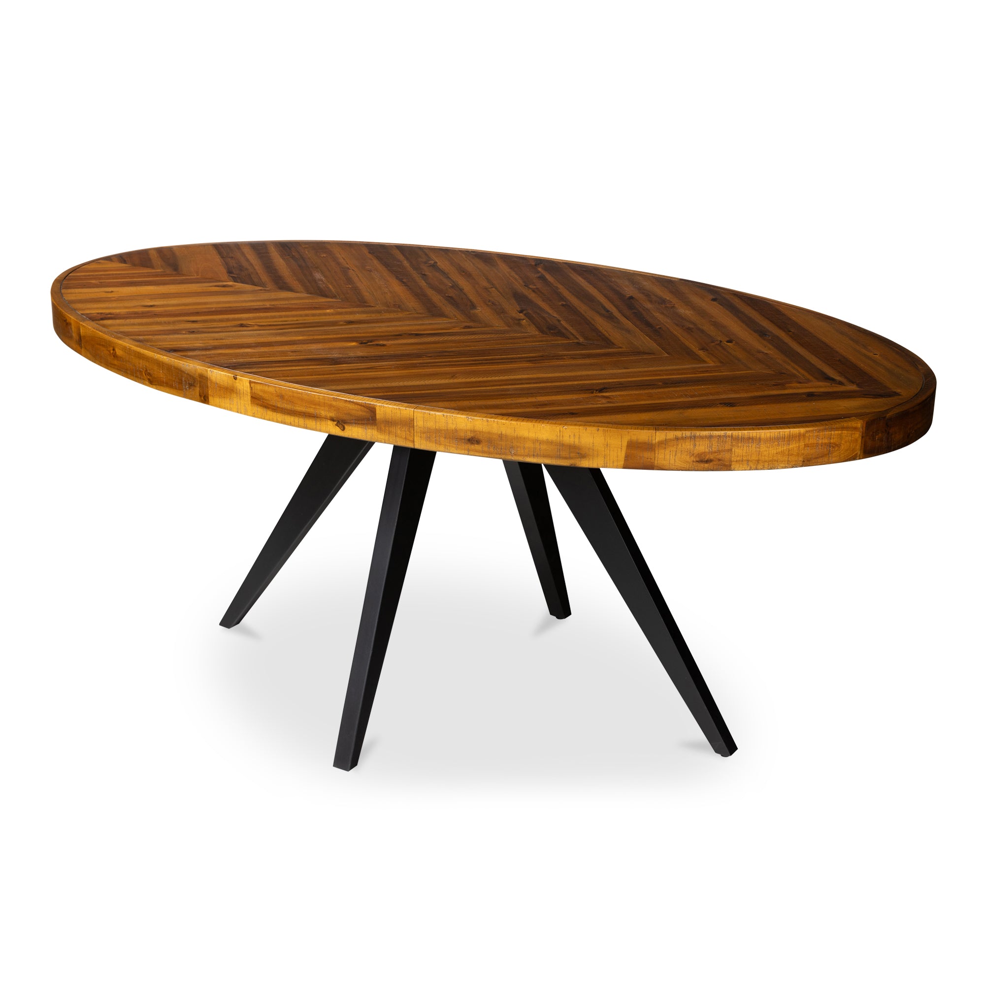 Parq Oval Dining Table Amber by Moe's Home Collection - view 3