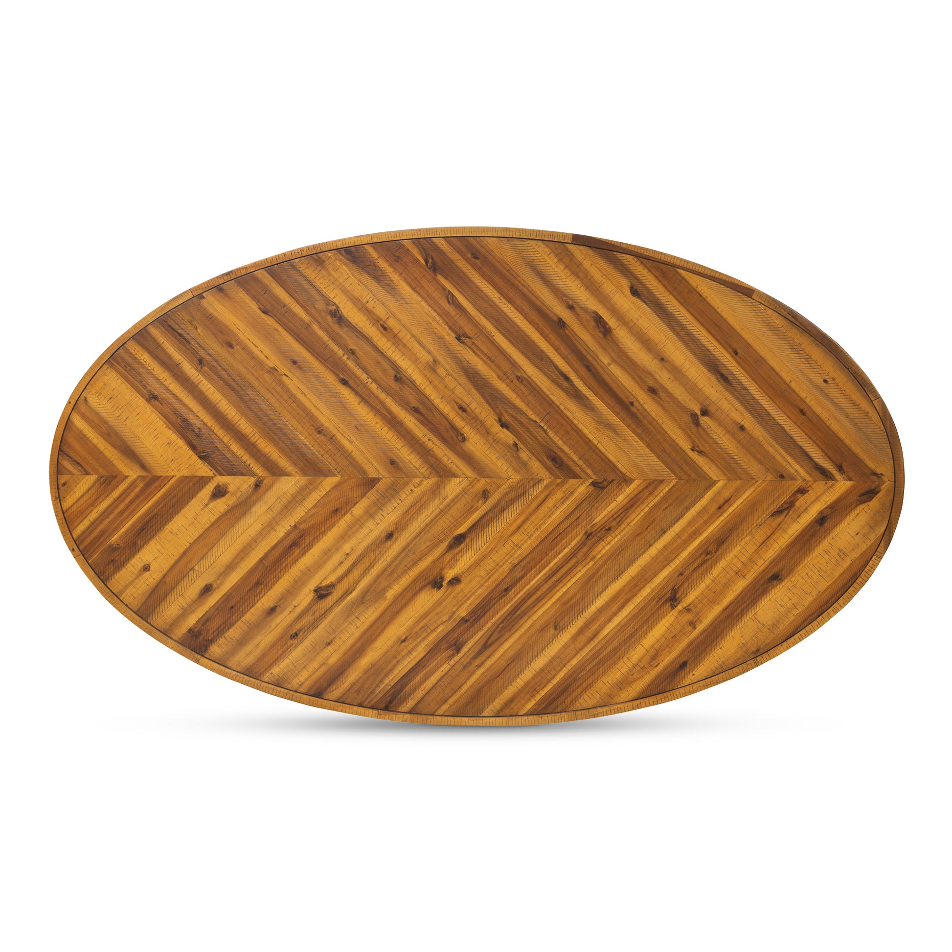 Parq Oval Dining Table Amber by Moe's Home Collection - view 5
