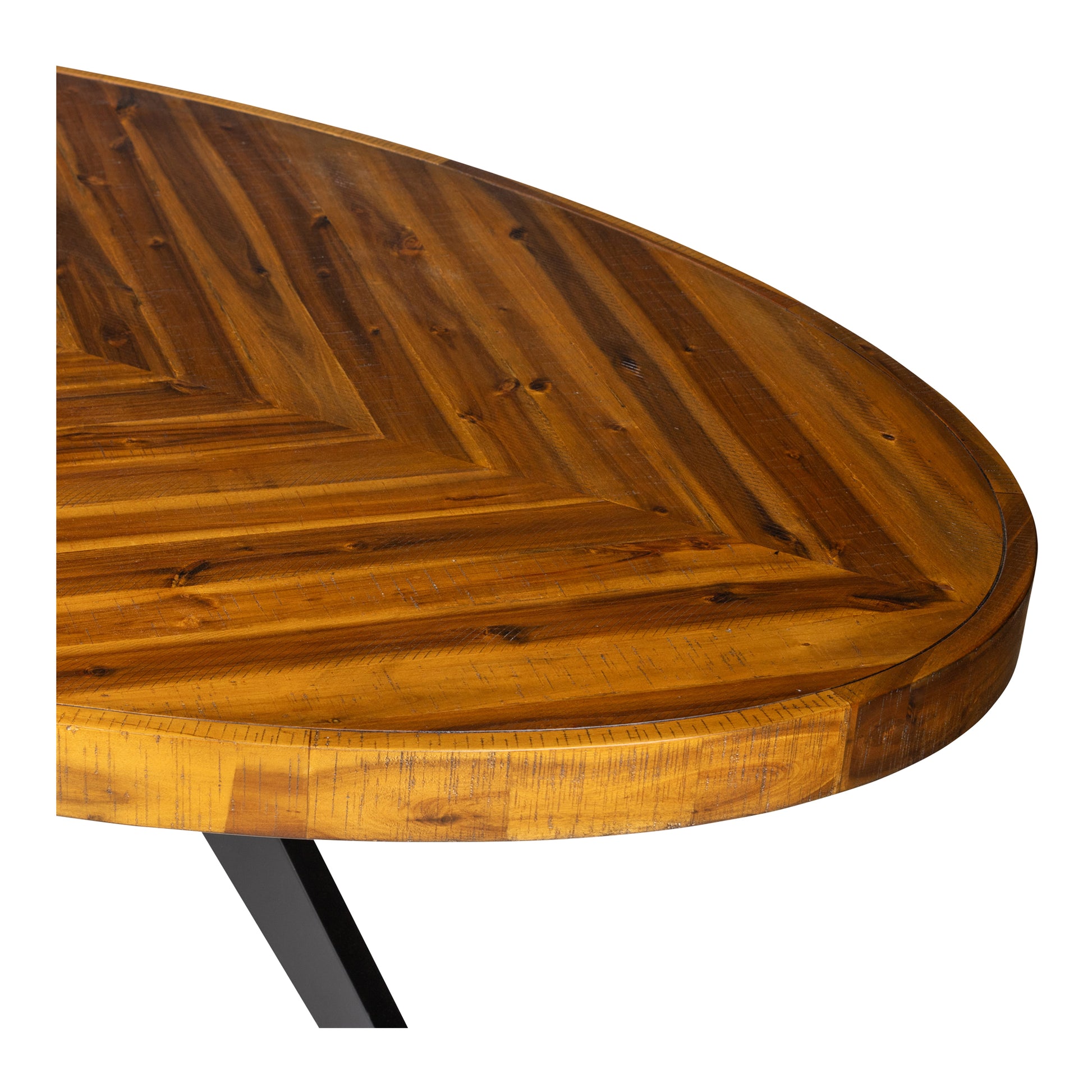 Parq Oval Dining Table Amber by Moe's Home Collection - view 7