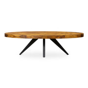 Parq Oval Coffee Table Amber by Moe's Home Collection