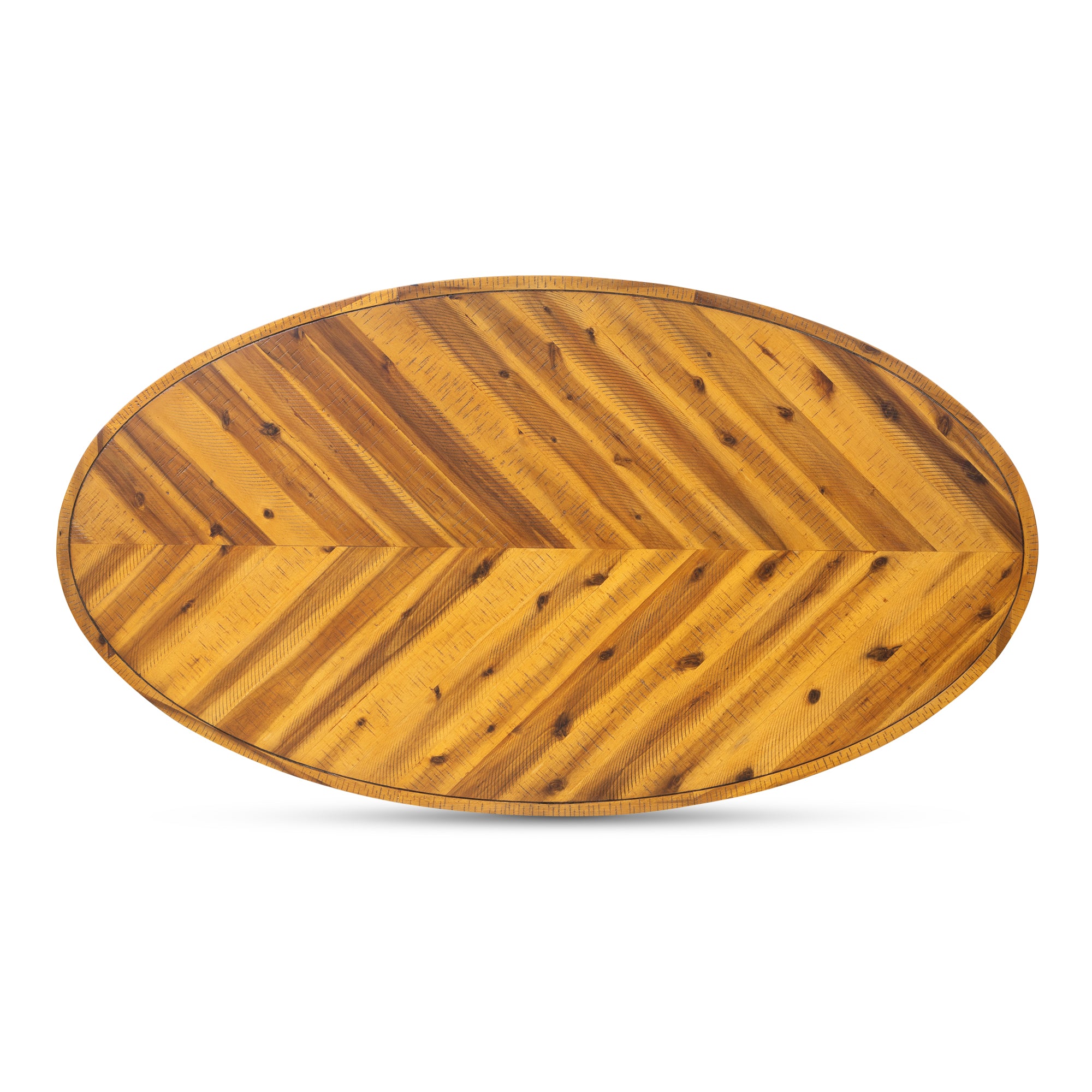 Parq Oval Coffee Table Amber by Moe's Home Collection - view 5