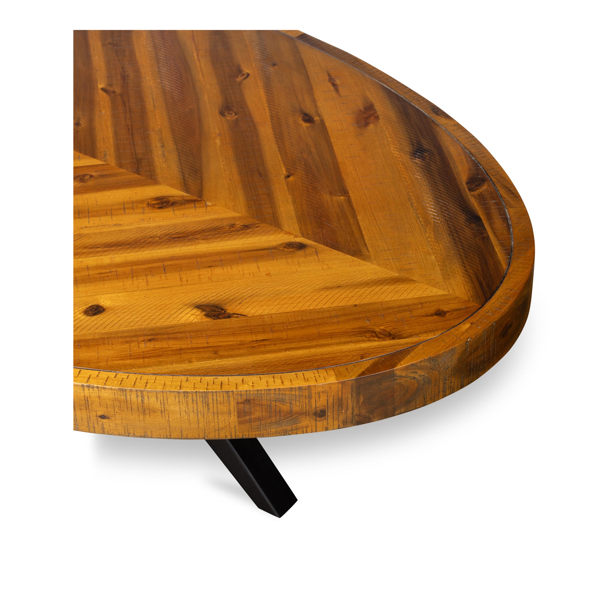 Parq Oval Coffee Table Amber by Moe's Home Collection - view 7