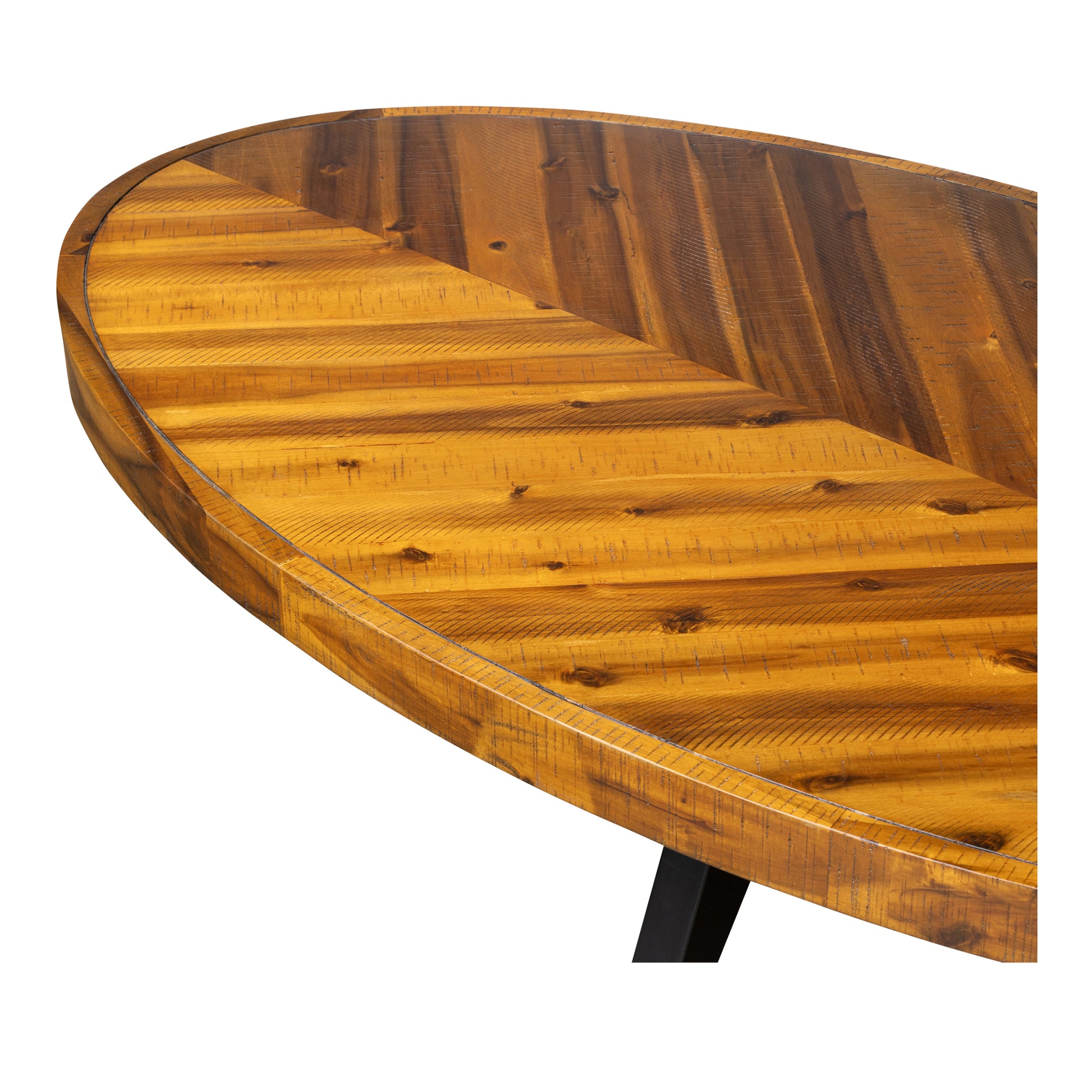 Parq Oval Coffee Table Amber by Moe's Home Collection - view 8