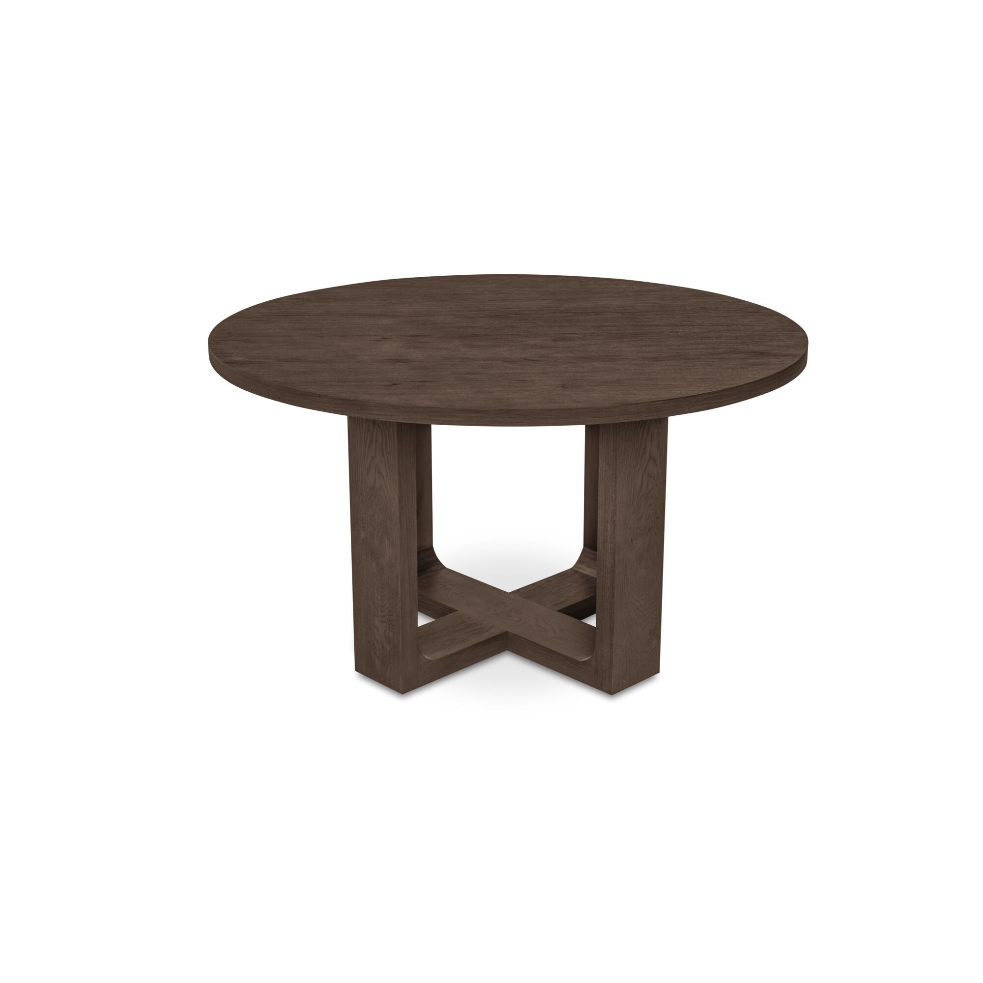 Hayes Dining Table Rustic Brown by Moe's Home Collection