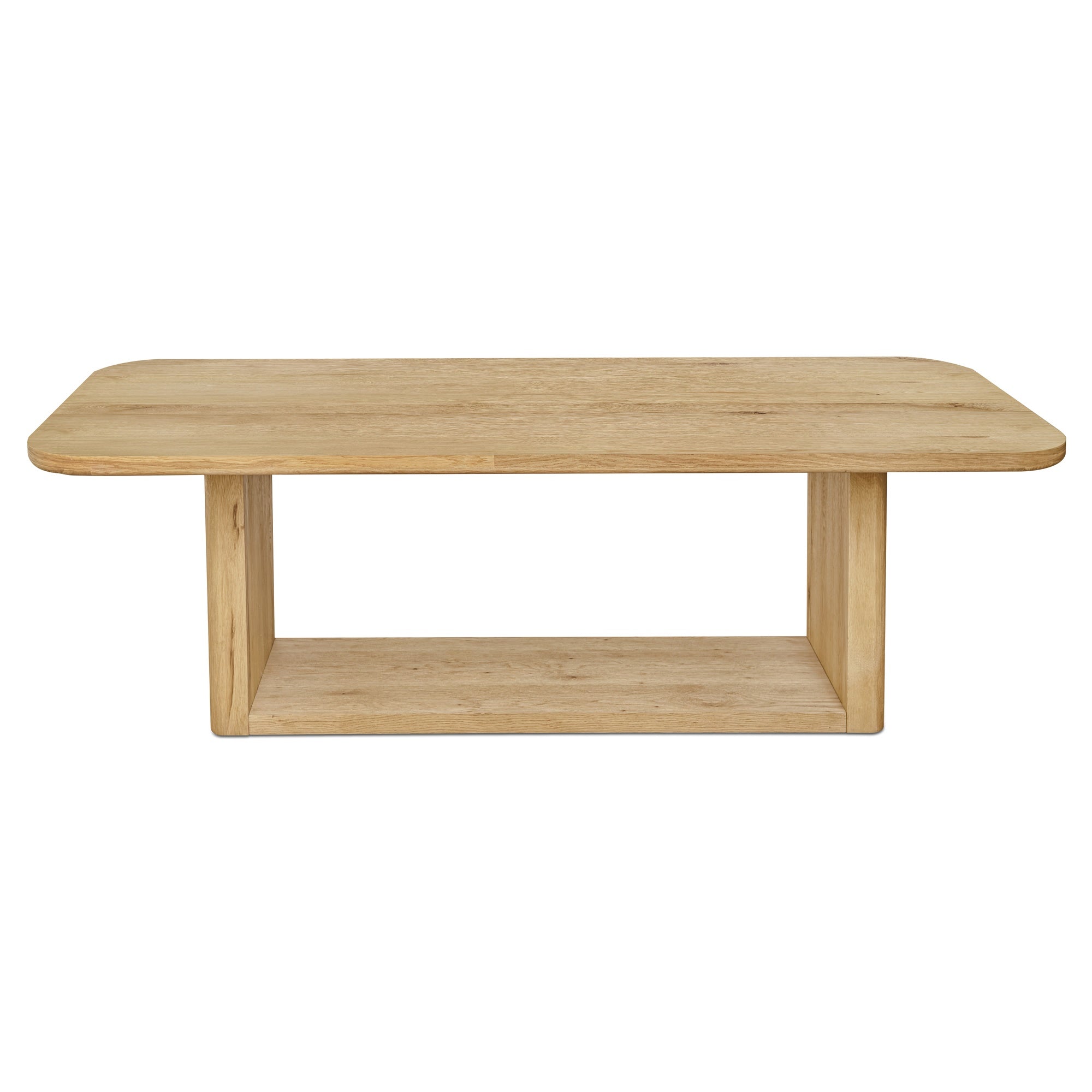Blake Dining Table Rustic Oak by Moe's Home Collection