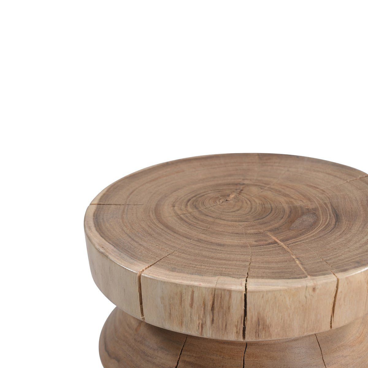 Asnee End Table Natural Wood by Urbia - product detail 3