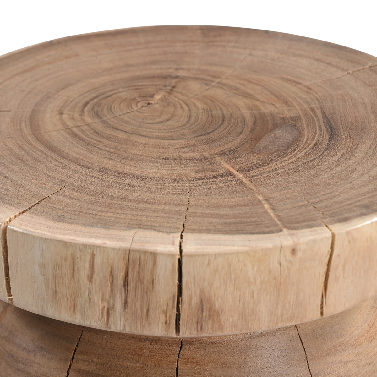 Asnee End Table Natural Wood by Urbia - product detail 4