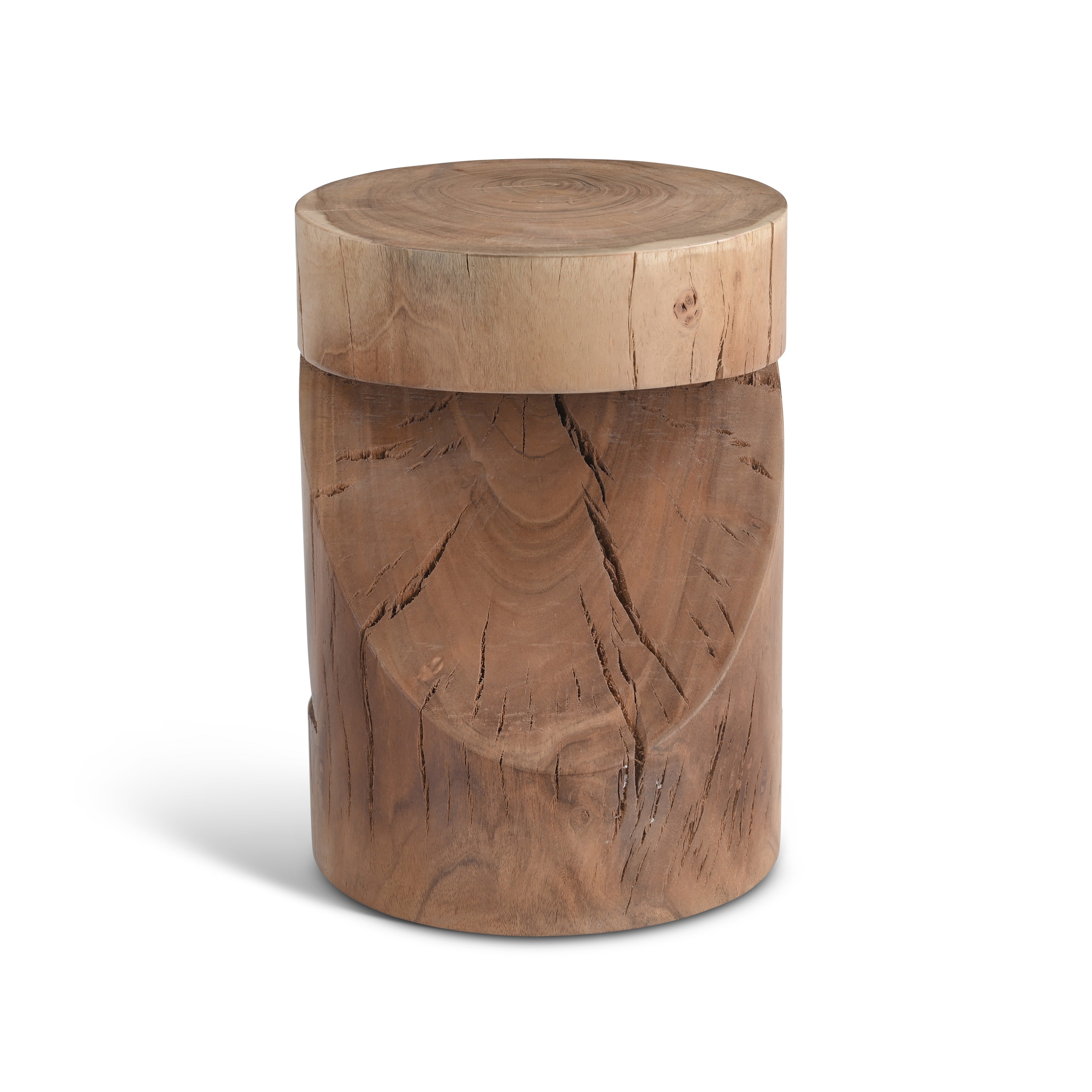 Anchali End Table Natural Wood by Urbia - product detail 2