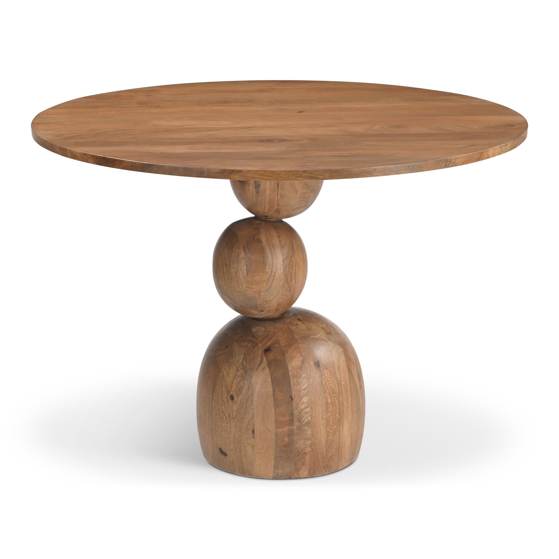 Naksu Round Dining Table Natural by Urbia