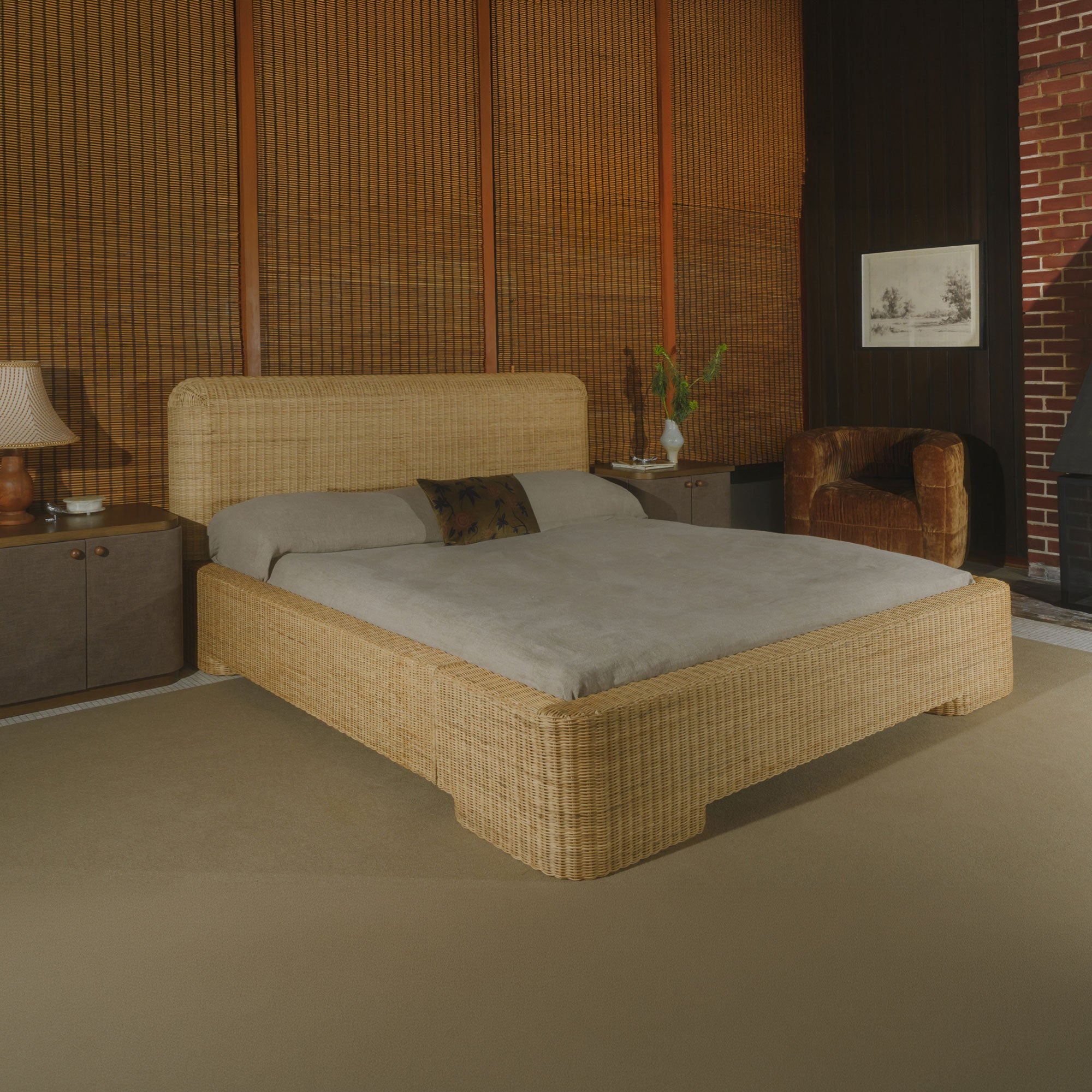 Simone Nightstand Brown by Moe's Home Collection - view 6
