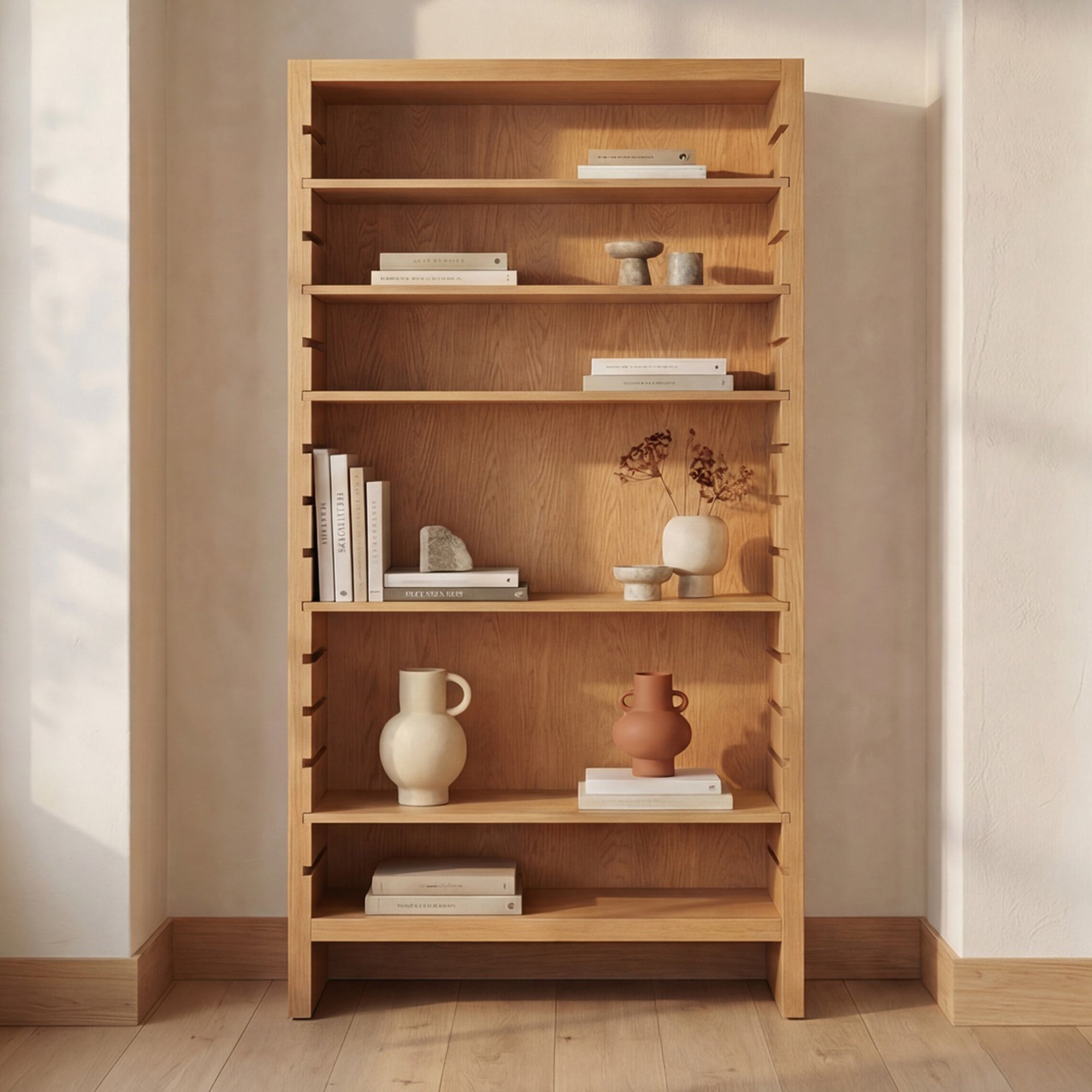 Henrik Bookcase Natural by Moe's Home Collection - view 2