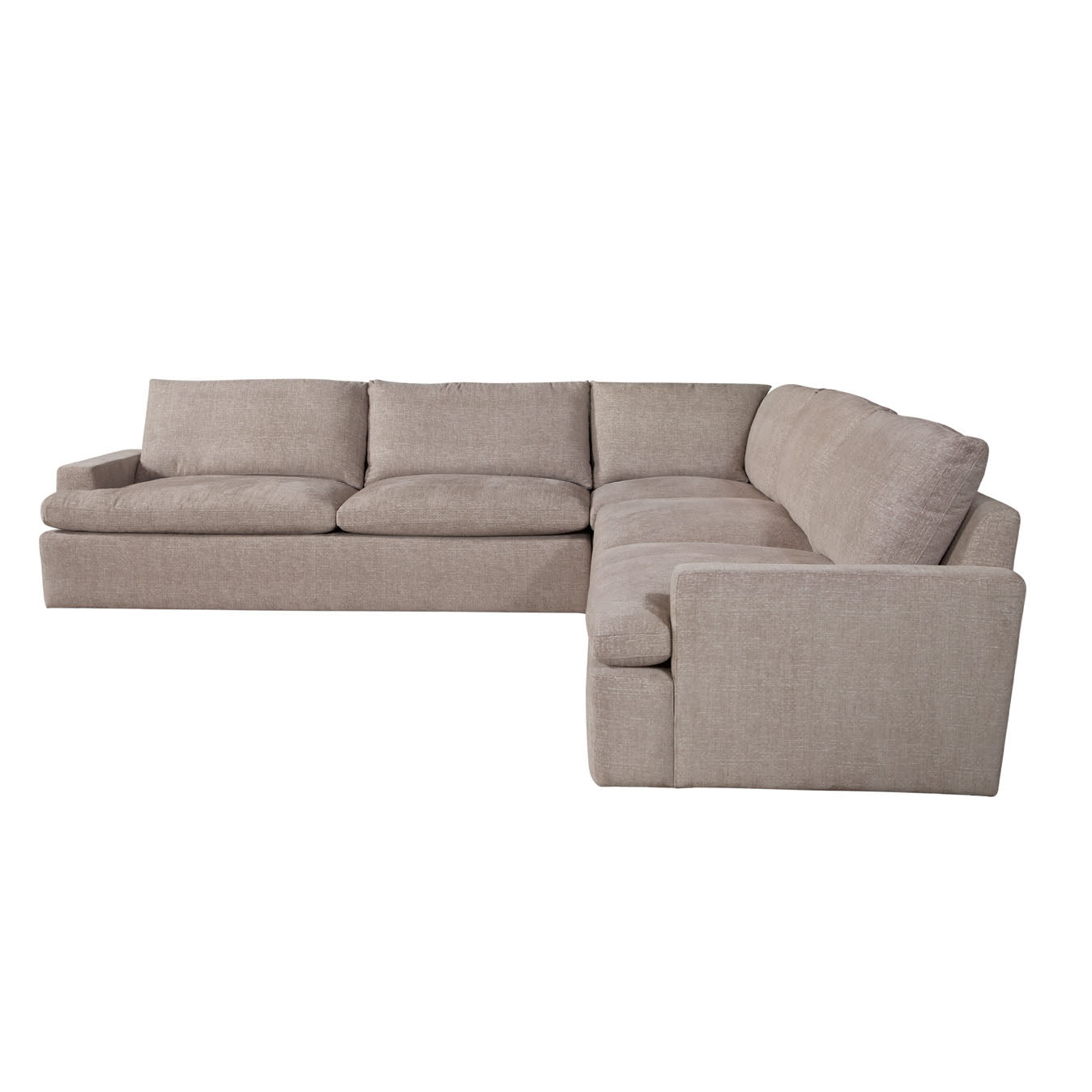 Ted Sectional in Friday Linen (Performance Fabric)