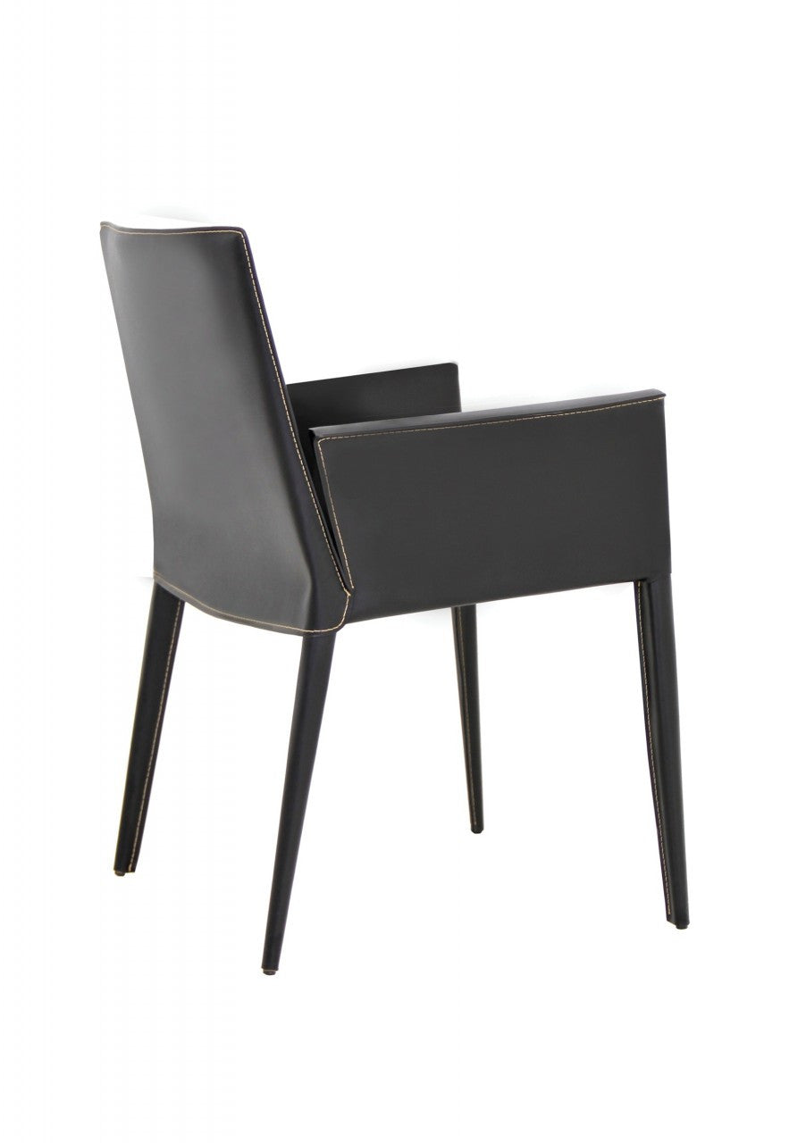 Tiffany Leather Dining Arm Chair