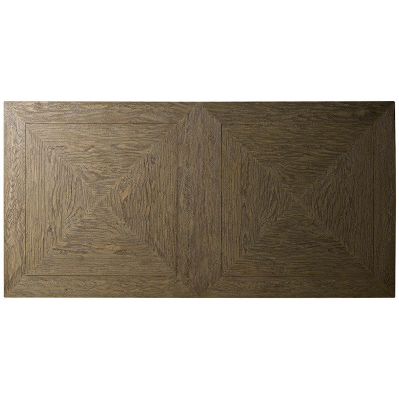 wood trestle dining table top