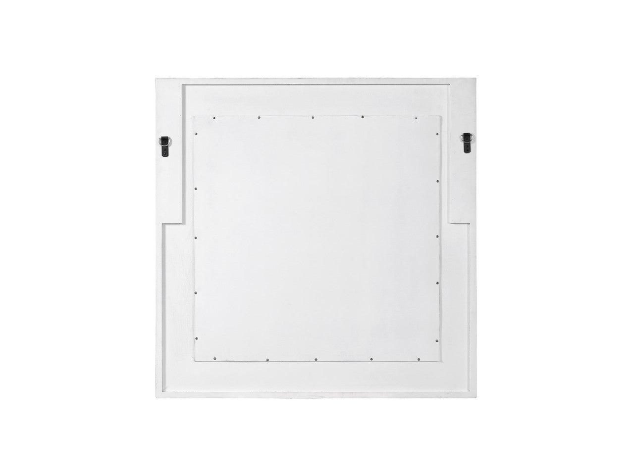 Universal Rustic Oak Modern Farmhouse Square Mirror