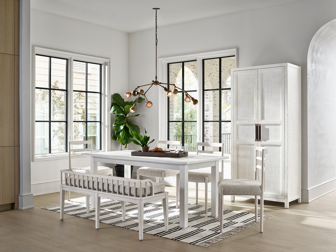 Modern Farmhouse Finn Dining Bench