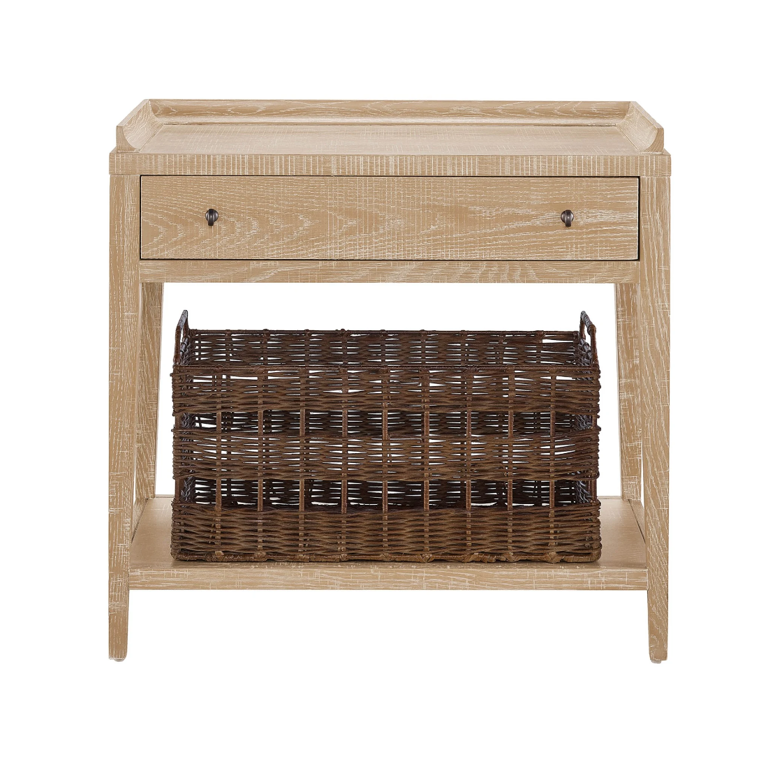 Universal Modern Farmhouse Oak Rylie Nightstand