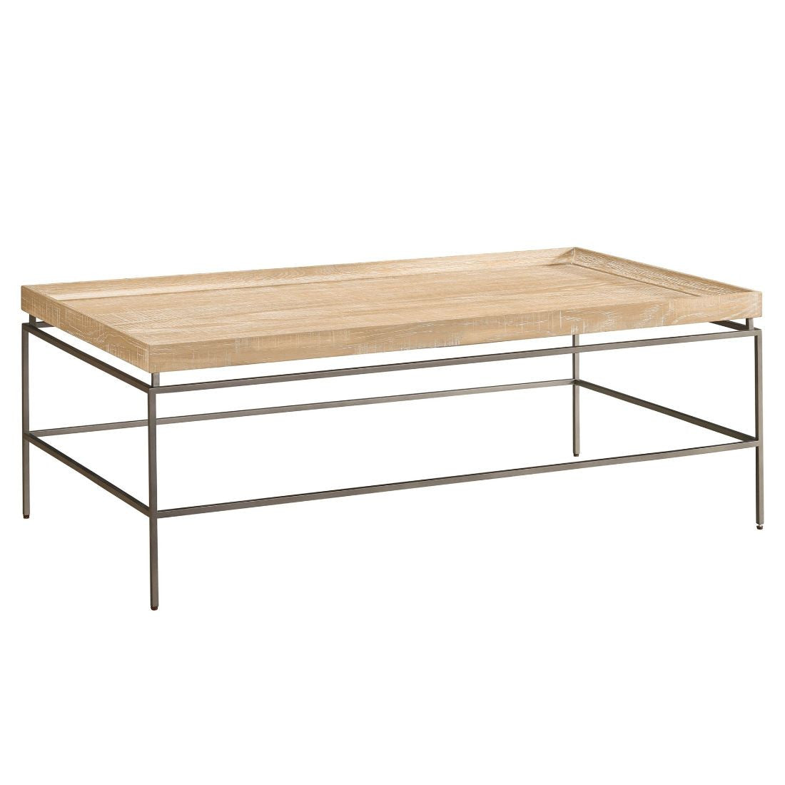 Universal Modern Farmhouse Preston Oak Cocktail Table