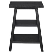 Universal Modern Farmhouse Square 2 Shelves End Table