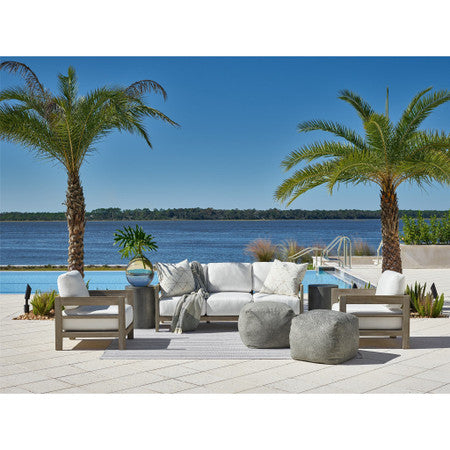 Coastal Living Outdoor Bottega Outdoor Ottoman - Special Order