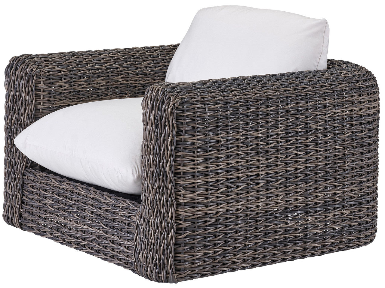 Coastal Living Montauk Swivel Lounge Chair - Thumbnail 3