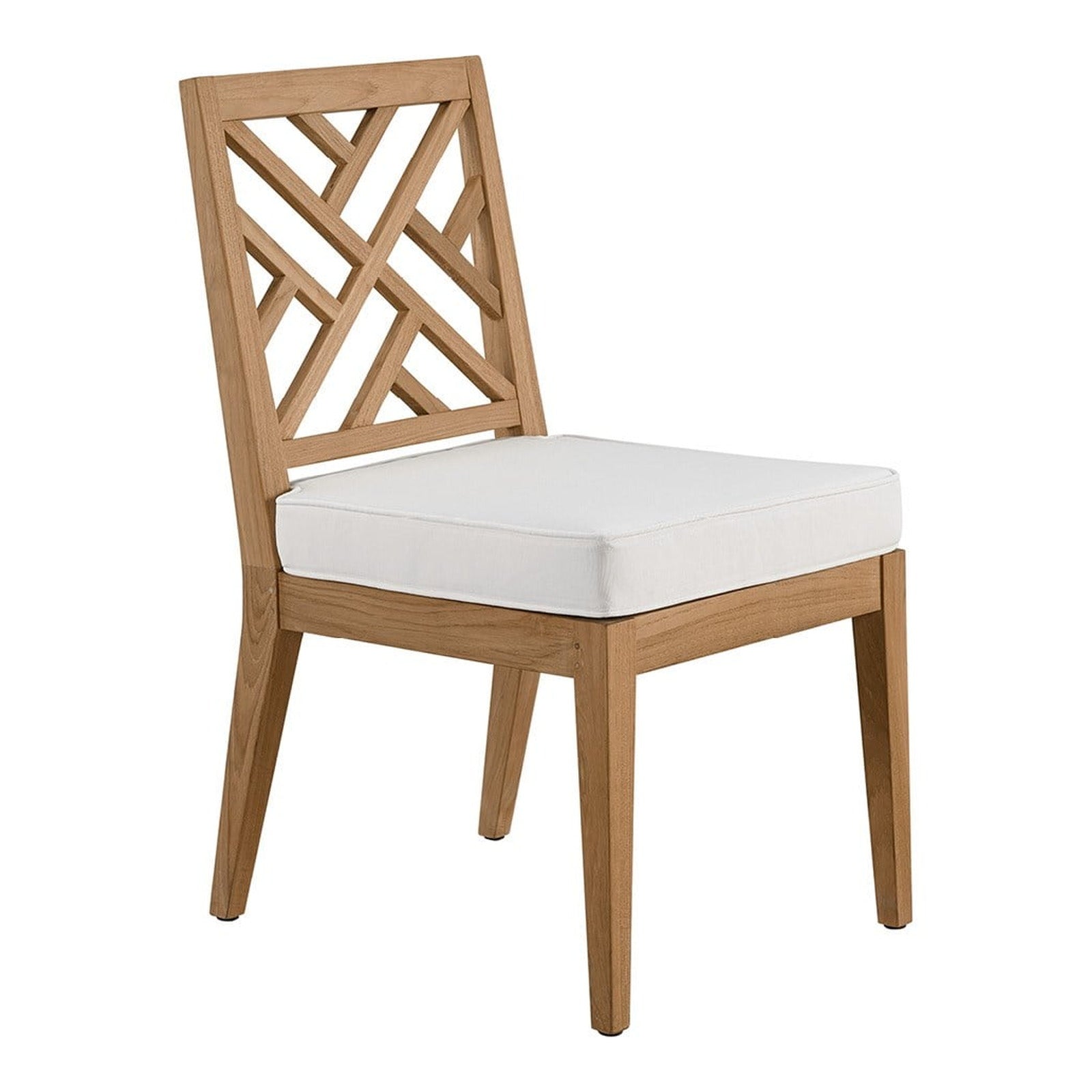 Coastal Living Outdoor Chesapeake Fret Back Side Chair by Universal Furniture at ZIN Home