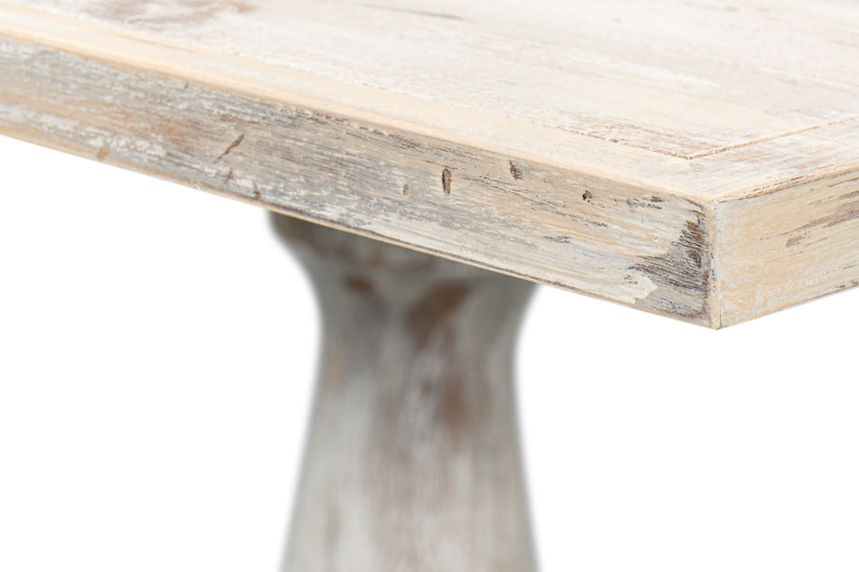 Bistro Table, Grey Oak by Sarreid Ltd - view 9