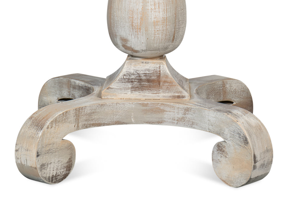 Bistro Table, Grey Oak by Sarreid Ltd - view 11