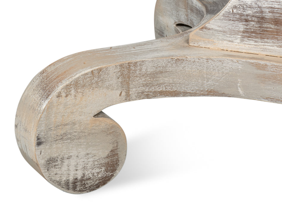 Bistro Table, Grey Oak by Sarreid Ltd - view 12