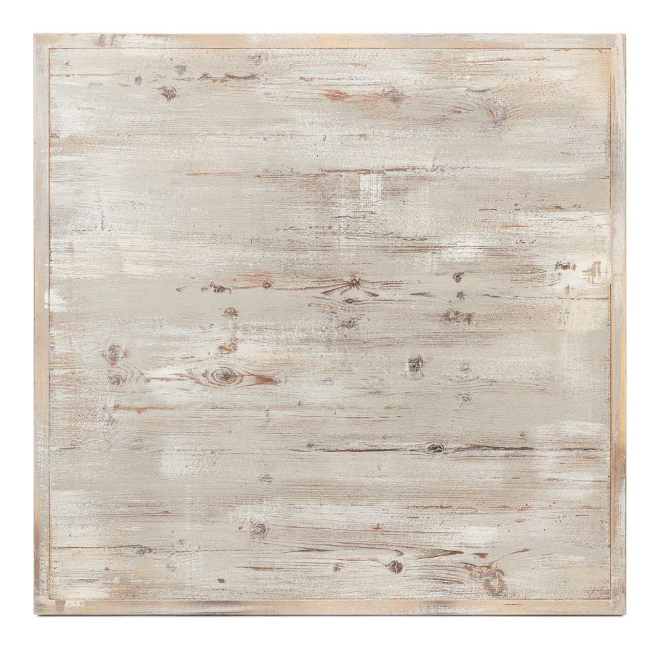 Bistro Table, Grey Oak by Sarreid Ltd - view 6