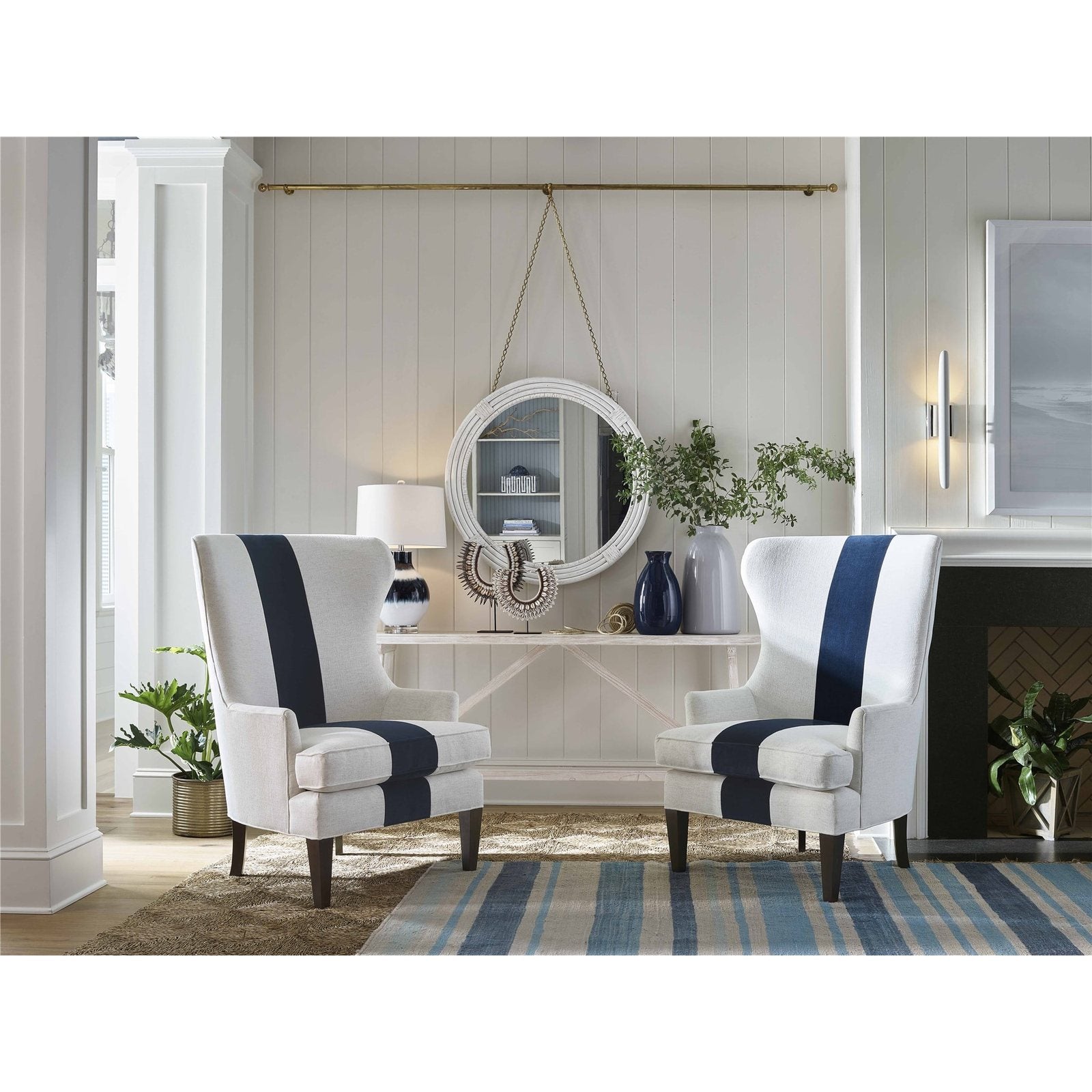 Surfside Wing Chair - Special Order by Universal Furniture at ZIN Home