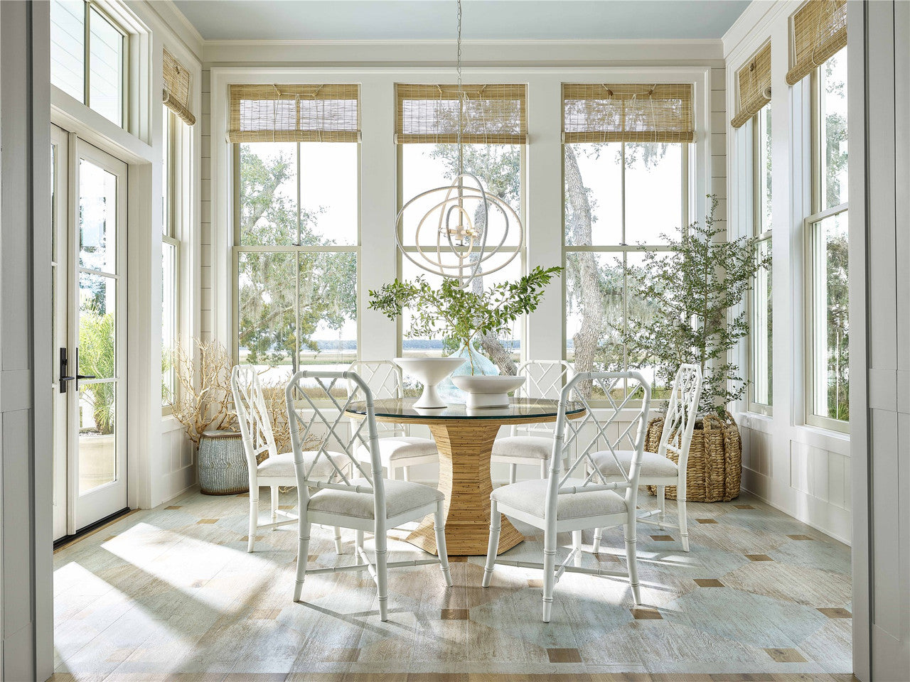 Getaway Coastal Living Home Collection Nantucket Round Dining Table