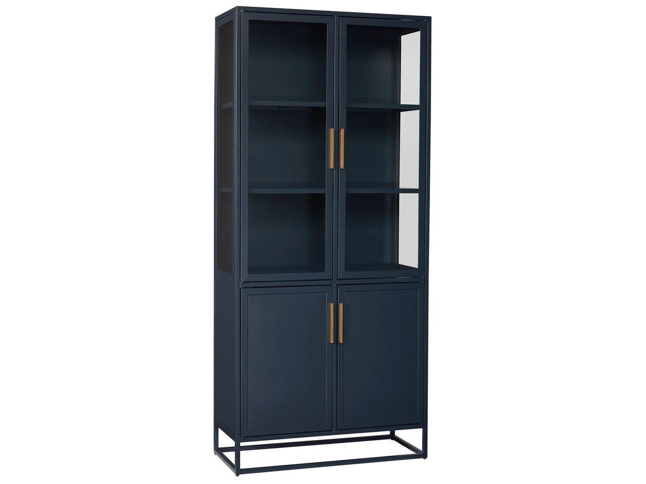 Getaway Coastal Living Home Collection Santorini Tall Metal Kitchen Cabinet
